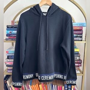 BNWOT Opening Ceremony Black Logo Hoodie 🖤🧥